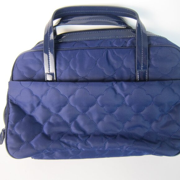 STELLA & DOT Dark Blue Nylon Tote Handbag - Picture 4 of 11